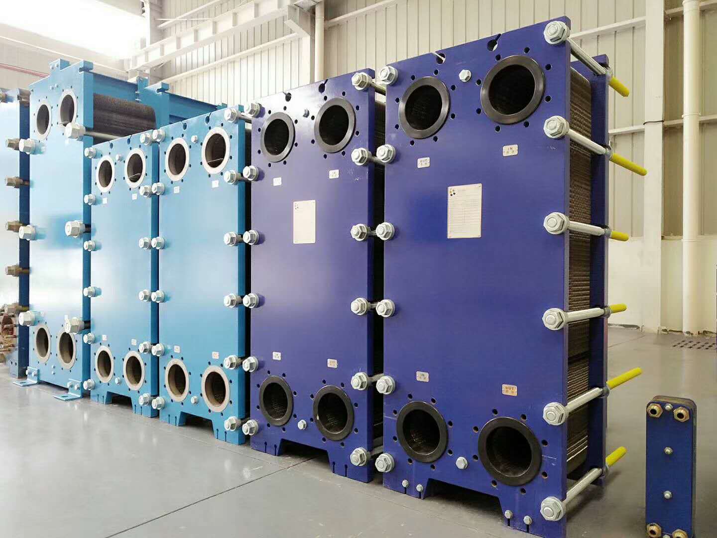 普瑞普勒板式换热器在工业冷水系统中的应用